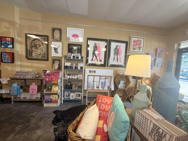Limited-edition art on the walls