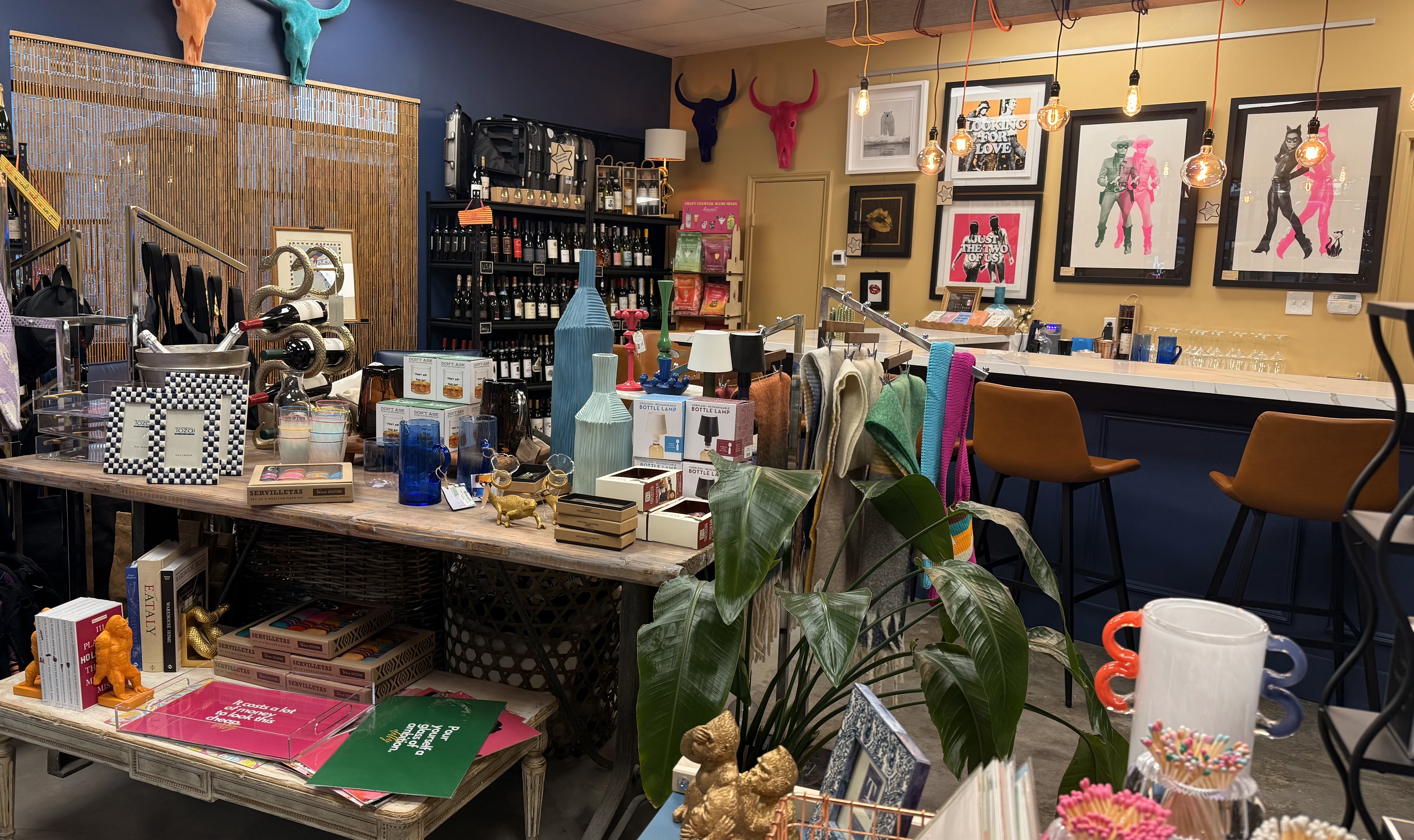Curated gifts and home décor